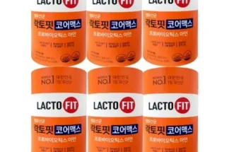 갑성비 추천템 TOP8 락토핏 코어맥스 유산균 180포 최저가조회